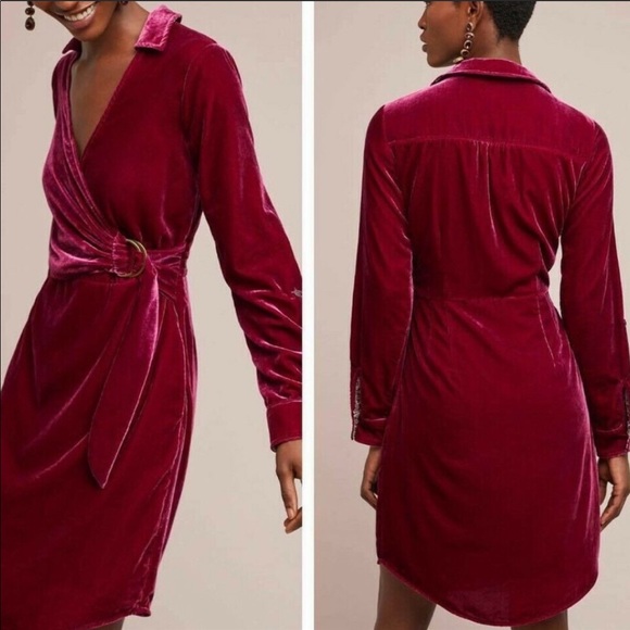 maeve velvet dress